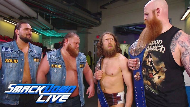 Daniel Bryan & Rowan defeated the Usos to win the SmackDown Tag Team Championships.